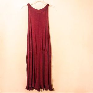 Mossimo Sleeveless Ruffle Leg Romper